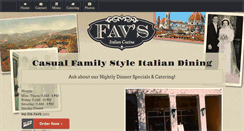 Desktop Screenshot of favsitaliancucina.com